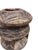 Vintage Hand-Carved African Tribal Lidded Vessel A beautifully hand-carved African tribal lidded vessel crafted from a...