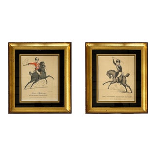 English Soldier Prints - Vintage - A Pair For Sale