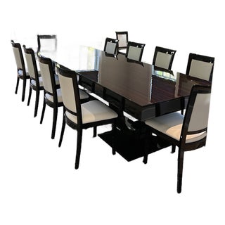1950sArt Deco Dining Table / Chairs For Sale