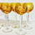 Mid-Century Hollywood Regency German Natchtmann Traube Cut Crystal Wine Glasses - Set of 8 For Sale - Image 4 of 13