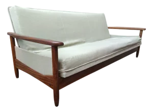 Vintage Scandinavian Teak Sofa, 1960s