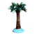 Vintage Ceramic Palm Tree Candlestick For Sale