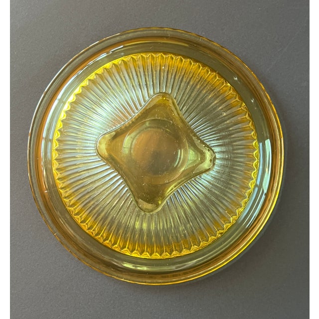 Federal Glass 1930s Depression Glass Bowl For Sale - Image 4 of 7