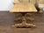 French 19th Century Bleached Oak Farm Table with Trestle Base and Baluster Legs For Sale - Image 9 of 12