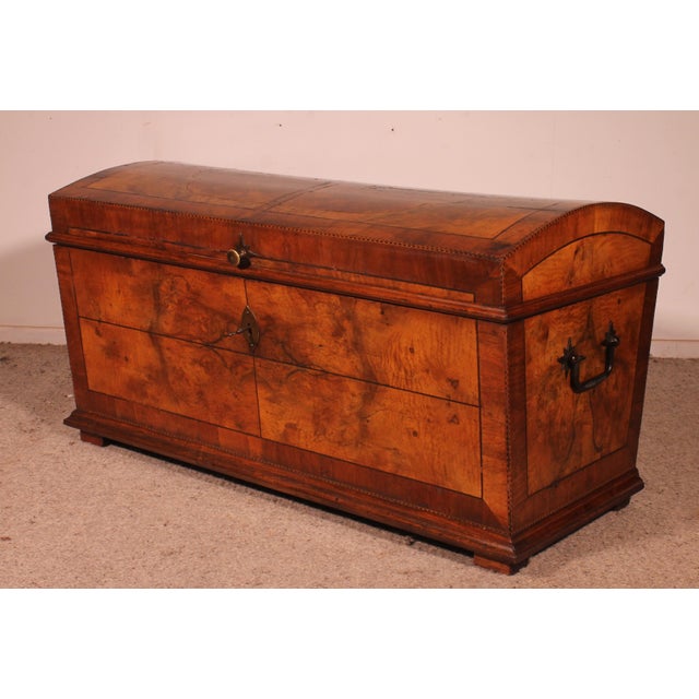18th Century Walnut and Burl Chest For Sale - Image 11 of 14