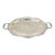 Vintage Epca Bristol Silver by Poole 73 16 Silver Plated Oval Platter Bar Tray For Sale