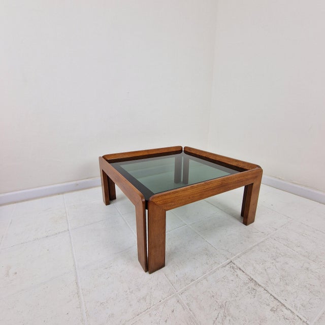 Mid-Century Modern Italian Coffee Table by Afra & Tobia Scarpa for Cassina, 1960s For Sale - Image 15 of 15
