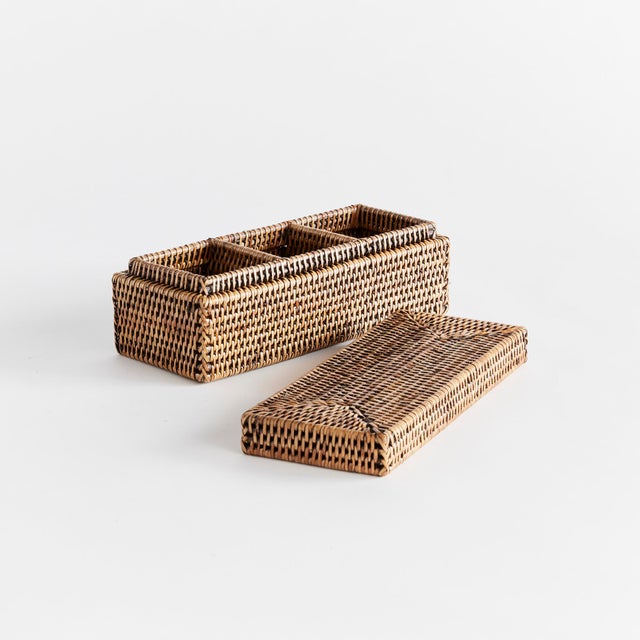 Now that you spend so much time in your home office, shouldn’t it be as stylish as you are? This Burma Rattan Box is...