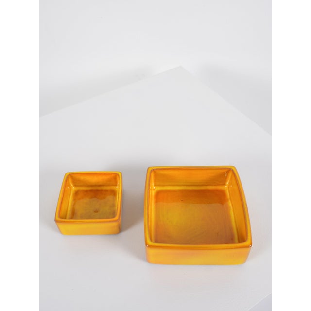 Mid-Century Modern French Trinket Trays in Ceramic by Jacques & Dani Ruelland, 1960 For Sale - Image 3 of 10