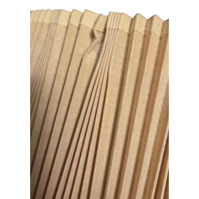 Stiffel Inverted Knife Pleated MCM Shades - A Pair For Sale - Image 15 of 18