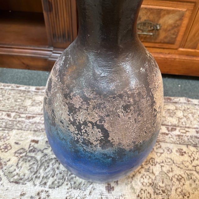 Abstract Ombre Ceramic Vase, Small For Sale - Image 12 of 12