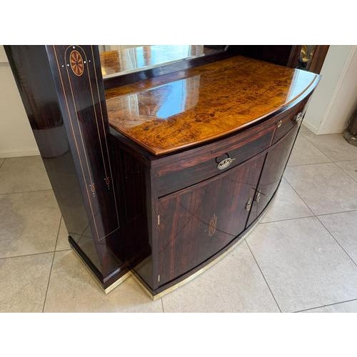 Antique Art Nouveau Floral Buffet, 1920s For Sale - Image 12 of 18