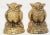 Mid-Century Modern Vintage Cast Solid Brass Owl Bookends Mid-Century Modern 1950s For Sale - Image 3 of 11