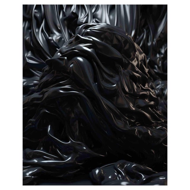 Kevin Abanto, Metallic Flow, Digital Print, 2023 For Sale