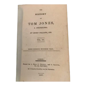 1807 British Tom Jones Book