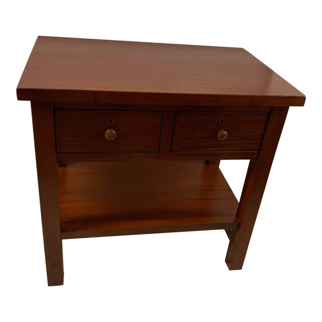 Pottery Barn Arts And Crafts Side Table Or Nightstand Chairish