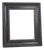 Antique Black Frame with Golden Details For Sale