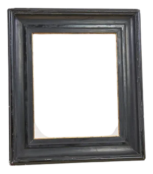 Antique Black Frame with Golden Details