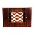 1940s Paolo Buffa Italian Rosewood and Parchment Cabinet For Sale - Image 9 of 9
