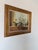 A charming 1970s original oil on canvas by Ardis Shanks featuring a beautiful still life of white daisies arranged in a...