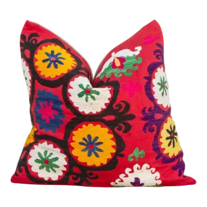 Parigul Vintage Suzani Square Pillow