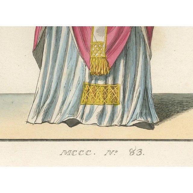 Religious Costume, 1400s, Paper For Sale - Image 4 of 10