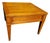 1960s Mid-Century Modern Wood Side End Table For Sale