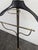 Neoclassical Valet Stand in Leather-Covered Brass For Sale - Image 4 of 6