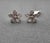 1.48 Ct Flowered Diamond Earrings - 2 Pieces For Sale - Image 4 of 9