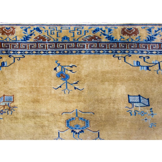 Early 20th Century Chinese Peking Rug For Sale - Image 11 of 15