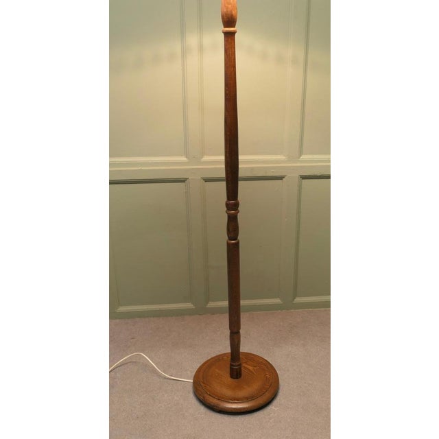 Tall Vintage Floor Lamp, 1930 For Sale - Image 4 of 8