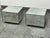 Modern Bespoke Mirrored Cube Side Tables, Pair For Sale - Image 3 of 12