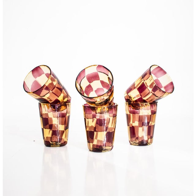 Murano Glassware by Angelo Ballarin, 2004, Set of 6 For Sale - Image 17 of 17