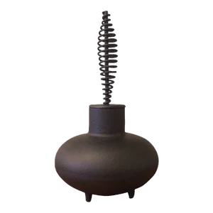 1950s George Nelson Cast Iron Fire Starter