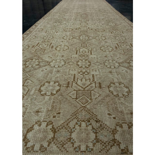 Early 21st Century Turkish Oushak Runner Rug 2'10" x 14'2" #17940 For Sale - Image 5 of 8