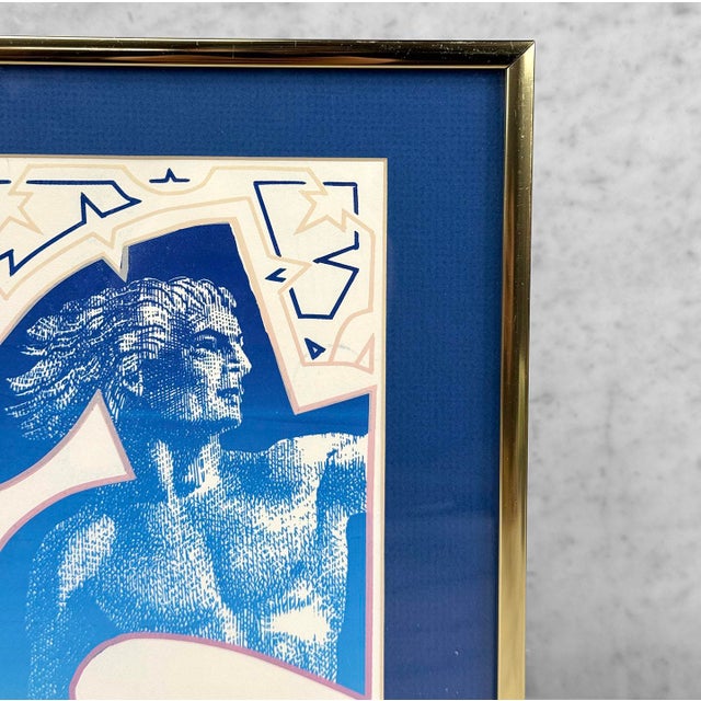 Vintage Postmodern Realism Alexander the Great Lithograph by Barrie Tinkler For Sale - Image 6 of 10