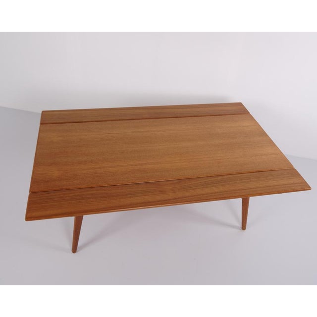 Wood Copenhagen Table in Teak Dining Table, 1960s For Sale - Image 7 of 13