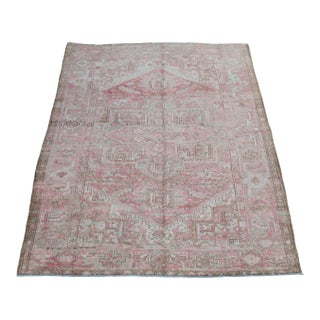 1940s Handmade Tribal Rug -6' 7'' X 8' 6'' For Sale