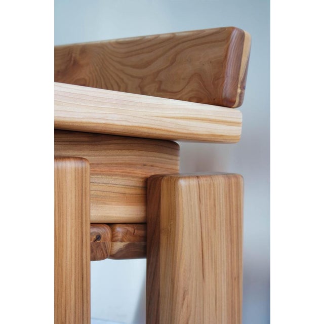 Brown Timber Armchair by Onno Adriaanse For Sale - Image 8 of 18