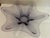 Rare 1961/62 Viking Glass Epic Number 1411. 21.50 “ Inch Low Bowl in Lilac (Teaberry) Lotus Petal For Sale In Sacramento - Image 6 of 10