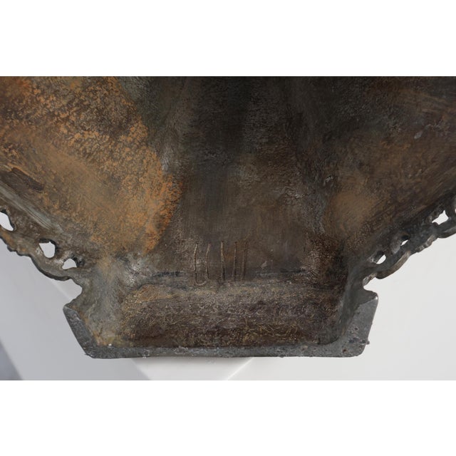Art Nouveau Tin Candleholder from Achille Gamba, Italy, 1900s For Sale - Image 16 of 17