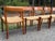 Copper Set of 6 Danish Modern Design Niels Otto Moller Model 75 Dining Chairs Jl Molller For Sale - Image 8 of 10