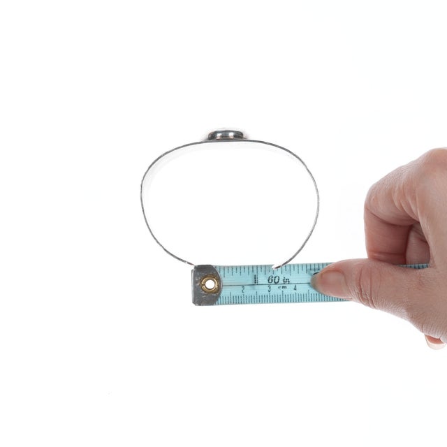 7" Retro Hammered Sterling and jasper cuff bracelet For Sale - Image 9 of 11