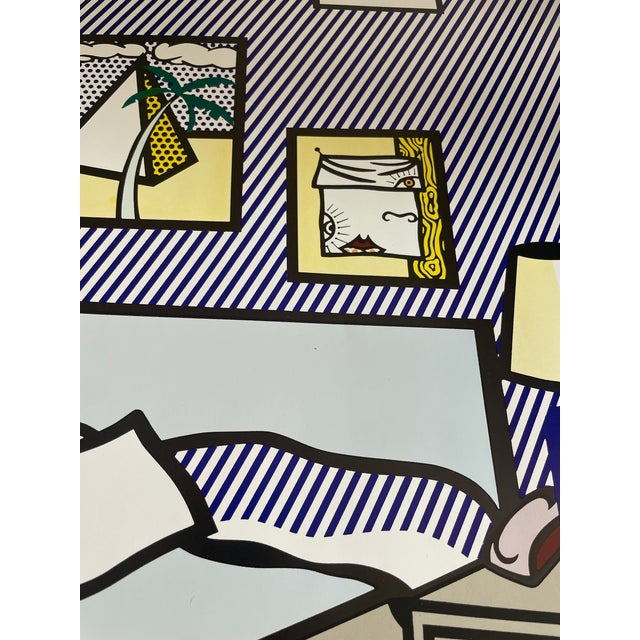 Green Roy Lichtenstein (1923-1997), Interior With Waterlilies, 1991, Copyright Estate of Roy Lichtenstein/Dacs 2000, Printed in Britain For Sale - Image 8 of 9