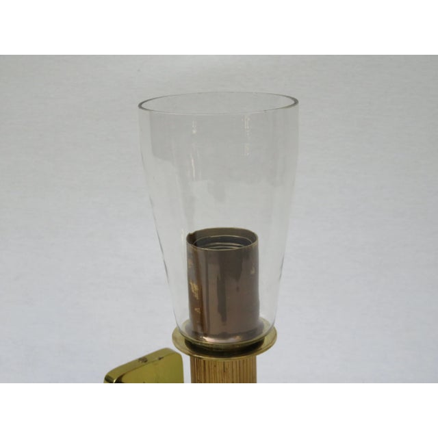 Gold Vintage Wall Lamps, 1960s, Set of 2 For Sale - Image 8 of 18