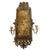 Brass Antique French Baroque Revival Brass Wall Mirror With Candle Sconces c.1900-10 For Sale - Image 8 of 10