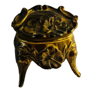 Vintage French Casket Trinket Box