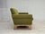 3-Seater Danish Sofa in Green Furniture Wool and Oak Wood, 1970s For Sale - Image 12 of 18