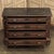 Burnt Umber Antique Italian Renaissance Revival Walnut Nero Portoro Marble Top Commode For Sale - Image 8 of 18