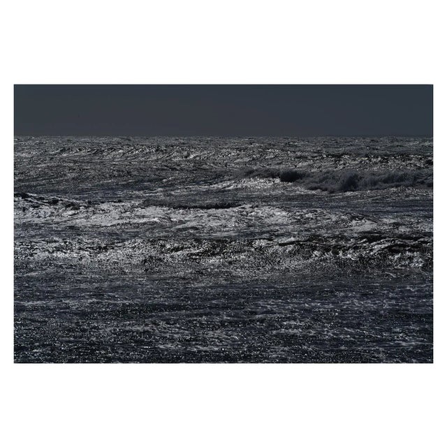 "Current" Contemporary Original Dark Ocean Seascape Photograph - 60" X 40" For Sale